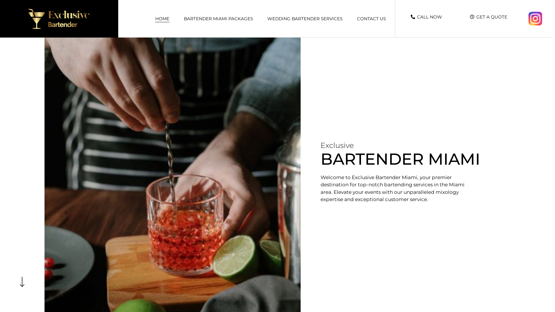 Exclusive Bartender Miami